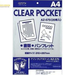 Túi lưu trữ chống tĩnh điện (A4, 297×210mm, 20 tờ) SEKISEI AZ-575