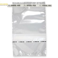 Túi nhận dạng màu trắng (PE (Polyethylene), 1627mL, 190 x 300mm, 1box (500sheets)) Nasco WHIRL-PAK B01195(WT)WA