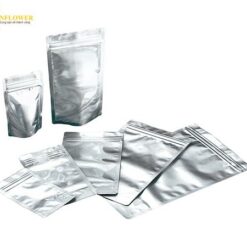 Túi nhôm tự đứng có dây kéo khóa (100 x 144mm, 1 bag (25 sheets)) AS ONE 3-1588-02 CTAB160