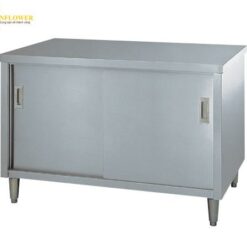 Tủ làm việc bằng thép không gỉ SUS304 1800 x 750 x 800mm AS ONE 3-4022-05 E-18075