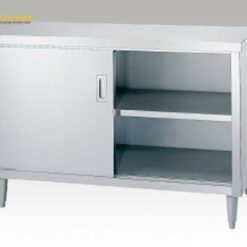 Tủ làm việc bằng thép không gỉ SUS304 600 x 450 x 800mm AS ONE 3-4022-01 E-6045