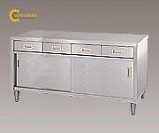 Tủ làm việc bằng thép không gỉ SUS304, có ngăn kéo 1800 x 750 x 800mm AS ONE 3-4023-05 ED-18075