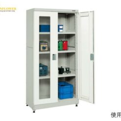 Tủ lưu trữ dùng trong nhà máy (màu xám, 877×500×1840mm) SAKAE B-18AAGY