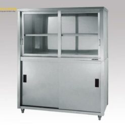 Tủ lưu trữ (thép không gỉ SUS430, 1500 x 1800 x 450mm) AS ONE 1-1435-04 ACS-1500KG