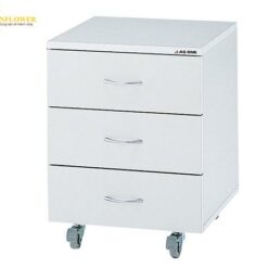 Tủ ngăn kéo di động (3 tầng, 450 x 450 x 570mm) AS ONE 3-5671-50