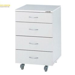 Tủ ngăn kéo di động (4 tầng, 450 x 450 x 690mm) AS ONE 3-5671-49