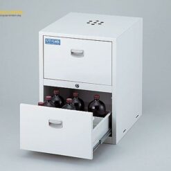 Tủ ngăn kéo đựng hóa chất (2 ngăn, 450 x 500 x 600mm) AS ONE 1-4080-03 SPT-UT