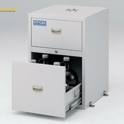Tủ ngăn kéo đựng hóa chất (2 ngăn, 450 x 500 x 650mm) AS ONE 1-4086-02 SPG-UT