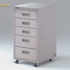 Tủ ngăn kéo đựng hóa chất bằng thép không gỉ (SUS304) (có khóa, 349 x 400 x 670mm) AS ONE 2-4696-01 STC-350