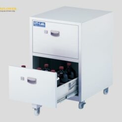 Tủ ngăn kéo đựng hóa chất (có bánh xe, 450 x 500 x 652mm) AS ONE 2-709-02 SPT-UTC