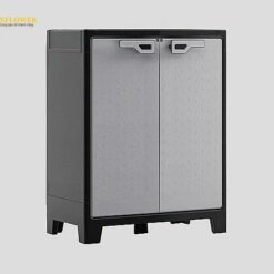 Tủ nhựa (cửa đôi, PP (polypropylene), 800 x 440 x 1000mm) AS ONE 3-1613-01 9762000 0270 15