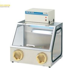 Tủ thao tác găng tay sạch (99,97% trở lên (hạt 0,3μm), thép không gỉ (SUS304), PC (Polycarbonate), 529 x 600 x 700 mm) AS ONE 3-4035-22 GB-600SCADPC