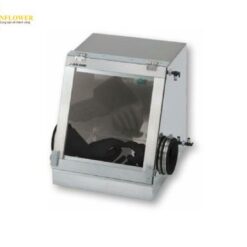 Tủ thao tác găng tay (thép không gỉ (SUS304), 410 x 400 x 408 mm) AS ONE 2-809-01 CGB-S