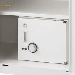 Tủ thép chứa thuốc gây nghiện 300 x 250 x 260mm AS ONE 1-3362-11