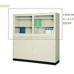 Tủ thép có cửa kính (1760 x 880mm) AS ONE 1-9250-04 G-635SG
