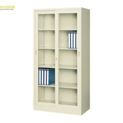 Tủ thép có cửa kính (880 x 1790mm) AS ONE 1-9250-07 G-36G5
