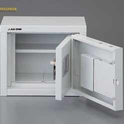 Tủ thép đựng thuốc gây nghiện (255 x 150 x 215mm) AS ONE 2-7980-01 TM-S