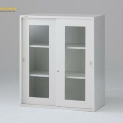 Tủ thép phòng thí nghiệm (2 kệ, 750 x 450 x 1050mm) AS ONE 1-3364-02 LSG-7