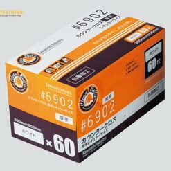 Vải lau dày kháng khuẩn (350 x 605mm, màu trắng, 60 tờ/ hộp) KAWANISHI INDUSTRY 6902W