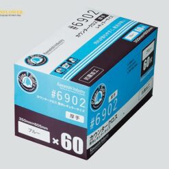 Vải lau dày kháng khuẩn (350 x 605mm, màu xanh lam, 60 tờ/ hộp) KAWANISHI INDUSTRY 6902B
