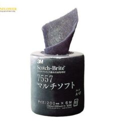 Vải mềm Scotch-Brite mài mòn đánh bóng 3M 7557MSOFTAVF, 200mm x 6 m