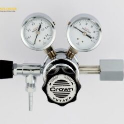 Van điều chỉnh áp suất (khí Ar, Input / 25 MPa, Output / 0.6 MPa) Yutaka Crown GF2-2506-RN-VAR