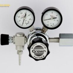 Van điều chỉnh áp suất (khí Ar, Input / 25 MPa, Output / 1.0 MPa) Yutaka Crown GSR2-4-5AA2-2RFH06-VP