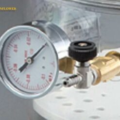 Van kim có đồng hồ đo chân không φ60 Nikko Hansen 2070-09