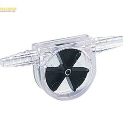 Van nước giám sát dòng chảy (φ6 - 11mm, màu đen) AS ONE 5-5687-02 8720-1003