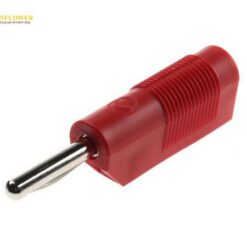 Vít cắm đực (màu đỏ, 60VDC, 30A) Hirschmann Test & Measurement 930435101