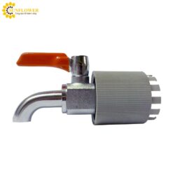 Vòi đồng thau mạ crom (dùng cho dầu, chất tẩy rửa, sáp,..JIS standard 20L) AQUA SYSTEM BV-50