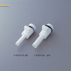 Vòi khóa PTFE (loại nhỏ, φ6) AS ONE 1-6333-01