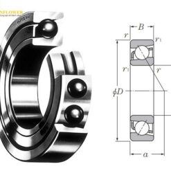 Vòng bi tiếp xúc góc NSK Ltd 7020A