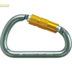 Vòng chặn an toàn chống rơi (chữ D, hợp kim nhôm, màu cam, 2.01KN, 12 x 23 x 72mm) Ito Seisakusho KB12AM-A