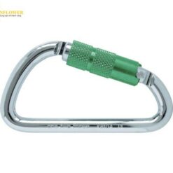 Vòng chặn an toàn chống rơi (chữ D, thép mạ niken-crom, màu xanh lá cây, 2.35KN, 10 x 18 x 60mm) Ito Seisakusho KB10AM