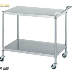 Xe đẩy 2 tầng thép không gỉ (SUS430) 750 x 450 x 800mm SINKO-LTD M02-7545-U75