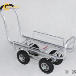 Xe đẩy hàng (4 bánh lốp hơi, Rộng 34-56cm x Dài 74-105cm) Harax CH-950A