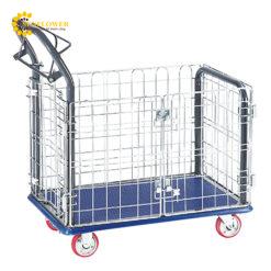 Xe đẩy hàng (có lưới chắn, phanh tay, chịu tải 150kg, 480 x 740 x 835mm) NK CARRY CASTER NK107K-HB