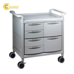 Xe đẩy hàng di động (6 ngăn kéo, nhựa ABS, 905 x 530 x 870mm) AS ONE 3-6501-03 MS24G