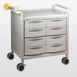 Xe đẩy hàng di động (8 ngăn kéo, nhựa ABS, 905 x 530 x 870mm) NAVIS MS24D