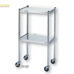 Xe đẩy hàng di động (thép không gỉ (SUS430), 294 x 444 x 807mm) AS ONE 3-413-14 BN
