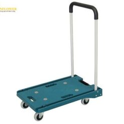 Xe đẩy hàng (màu xanh lá cây, chịu tải 100kg, 600 x 390 x 815mm) ASTAGE SZD2-100-GR