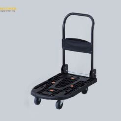 Xe đẩy hàng (nhựa nhẹ, màu đen, chịu tải 200kg, 490 x 780 x approx 1000mm) TRUSCO NAKAYAMA MPK-720-NBK