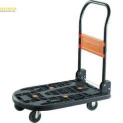 Xe đẩy hàng (nhựa nhẹ, màu đen, chịu tải 200kg, 490 x 780 x 900mm) TRUSCO NAKAYAMA MPK-720-BK