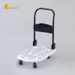 Xe đẩy hàng (nhựa nhẹ, màu trắng, chịu tải 200kg, 490 x 780 x approx 1000mm) TRUSCO NAKAYAMA MPK-720-NW