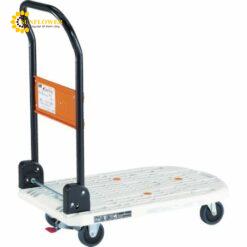 Xe đẩy hàng (nhựa nhẹ, màu trắng, chịu tải 200kg, 490 x 780 x 900mm) TRUSCO NAKAYAMA MPK-720-W-SS