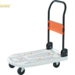 Xe đẩy hàng (nhựa nhẹ, màu trắng, chịu tải 200kg, 490 x 780 x 900mm) TRUSCO NAKAYAMA MPK-720-W