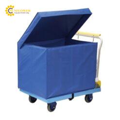 Xe đẩy hộp đựng đồ yên tĩnh có phanh tay để sử dụng ngoài trời (950×600×905mm) KANAZAWA PHB-307DGS