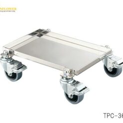 Xe đẩy yên lặng (360 x 220mm, chịu tải 100kg) AS ONE 3-6750-01 TPC-360