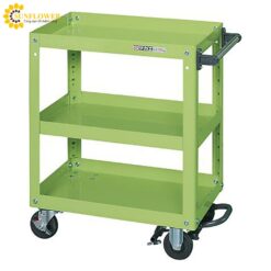 Xe goòng có phanh chân (màu xanh lá cây, 600 x 400 x 753mm) SAKAE EMR-157BR